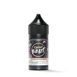 Wicked White Peach-Flavour Beast E-Liquid Salt 30ML'