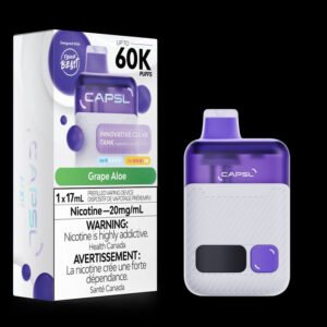 Grape Aloe Flavour Beast CAPSL 60K Disposable Vape