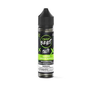 Gusto Green Apple-Flavour Beast E-Liquid Salt 60ML'