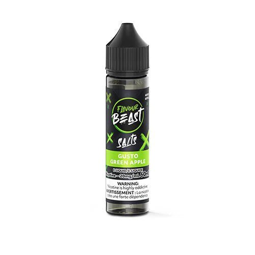 Gusto Green Apple-Flavour Beast E-Liquid Salt 60ML'