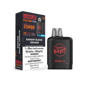 Bangin's Blood Orange Iced - Level X Boost G2 Pods