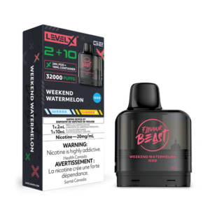 Weekend Watermelon Iced Flavour Beast Level X G2 2+10