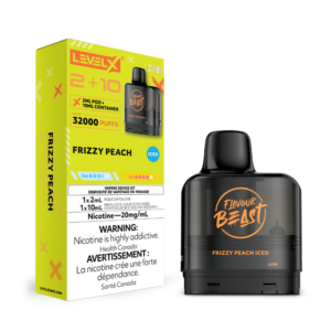 Frizzy Peach Iced Flavour Beast Level X G2 2+10