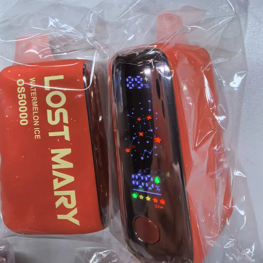 Watermelon Ice Flavour Lost Mary OS50000 Disposable Vape - Image 2