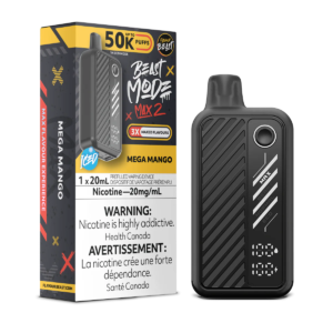 Mega Mango Iced Flavour Beast Beast Mode Max 2 50K Disposable Vape
