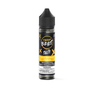 Mad Mango Peach-Flavour Beast E-Liquid Salt 60ML'