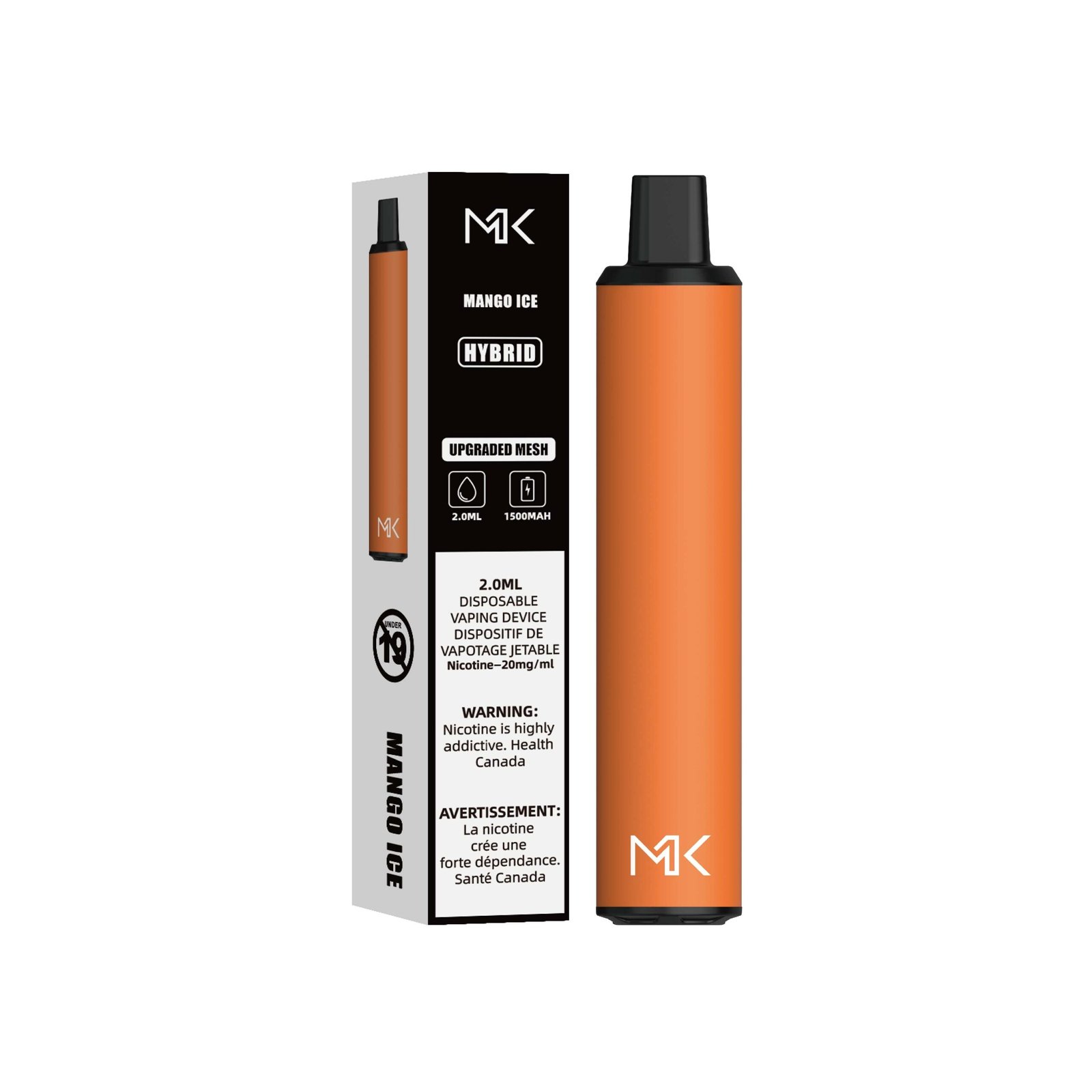 Mango Peach Tangerine MASKKING GTS 2000 Vape