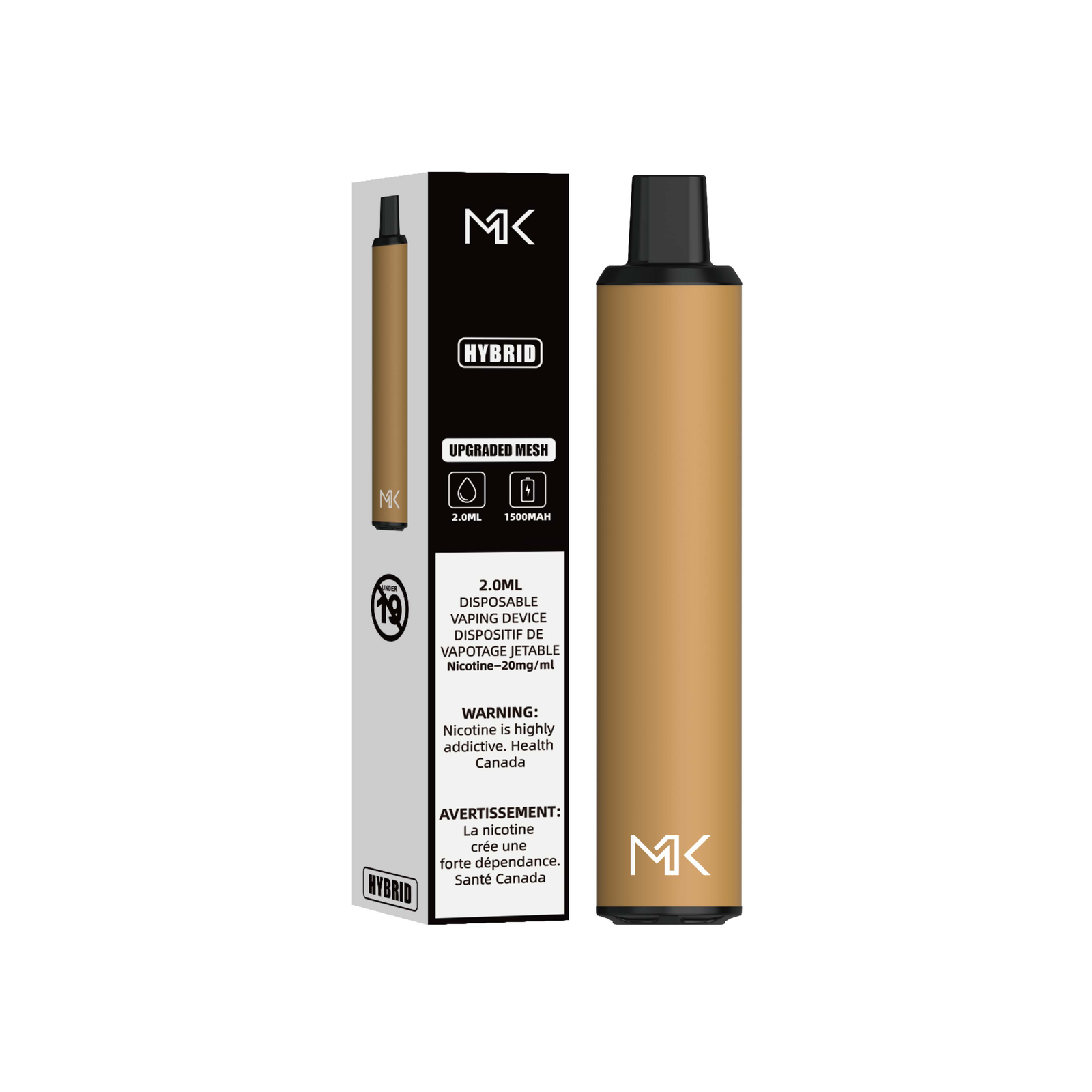 Banana Coconut Pineapple MASKKING GTS 2000 Vape - Image 2