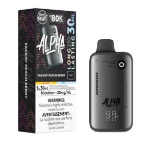 Packin' Peach Berry Flavour Beast ALPHA 80k Disposable Vape