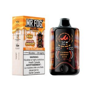 Peach Apricot Mr. Fog Aura 60K Disposable Vape