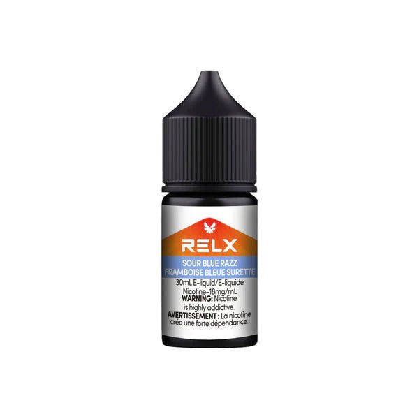 Sour Blue Razz RELX E-Liquid Salt 30ML'