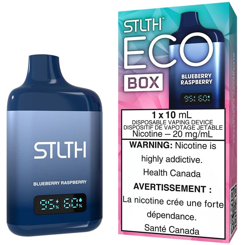 Blueberry Raspberry STLTH Eco Box 5K Disposable Vape