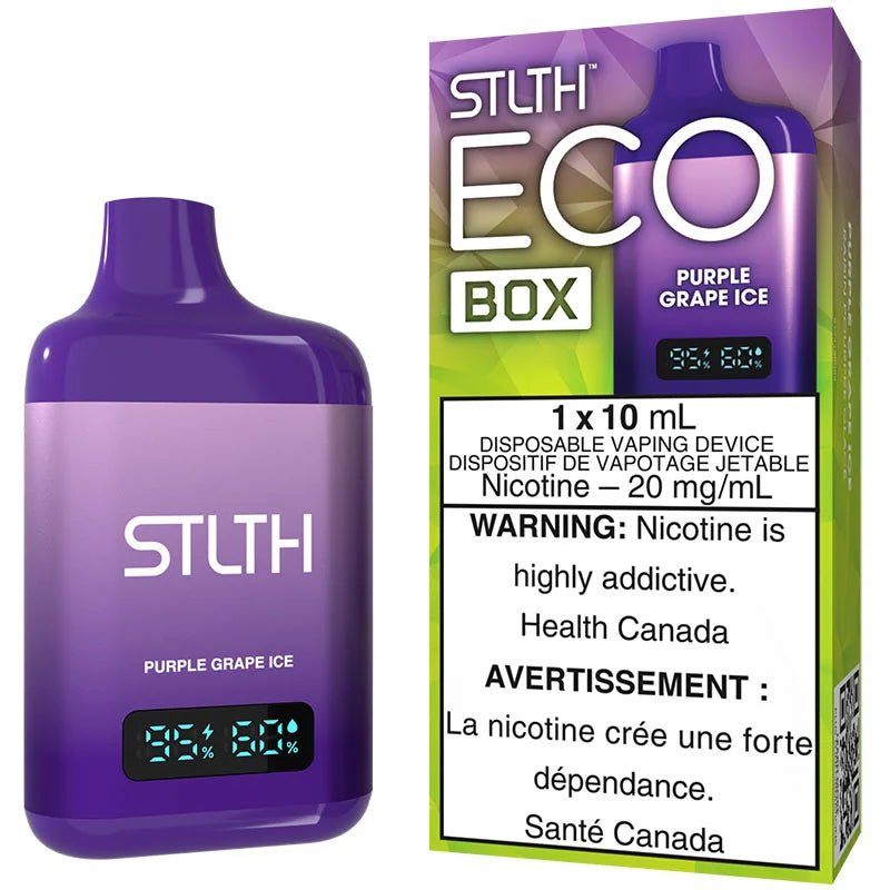 Purple Grape Ice STLTH Eco Box 5K Disposable Vape