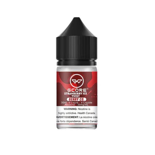 Strawberry Ice Twist Gcore E-Liquid Salt 30ML'