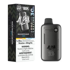 Wild White Grape Iced Flavour Beast ALPHA 80k Disposable Vape